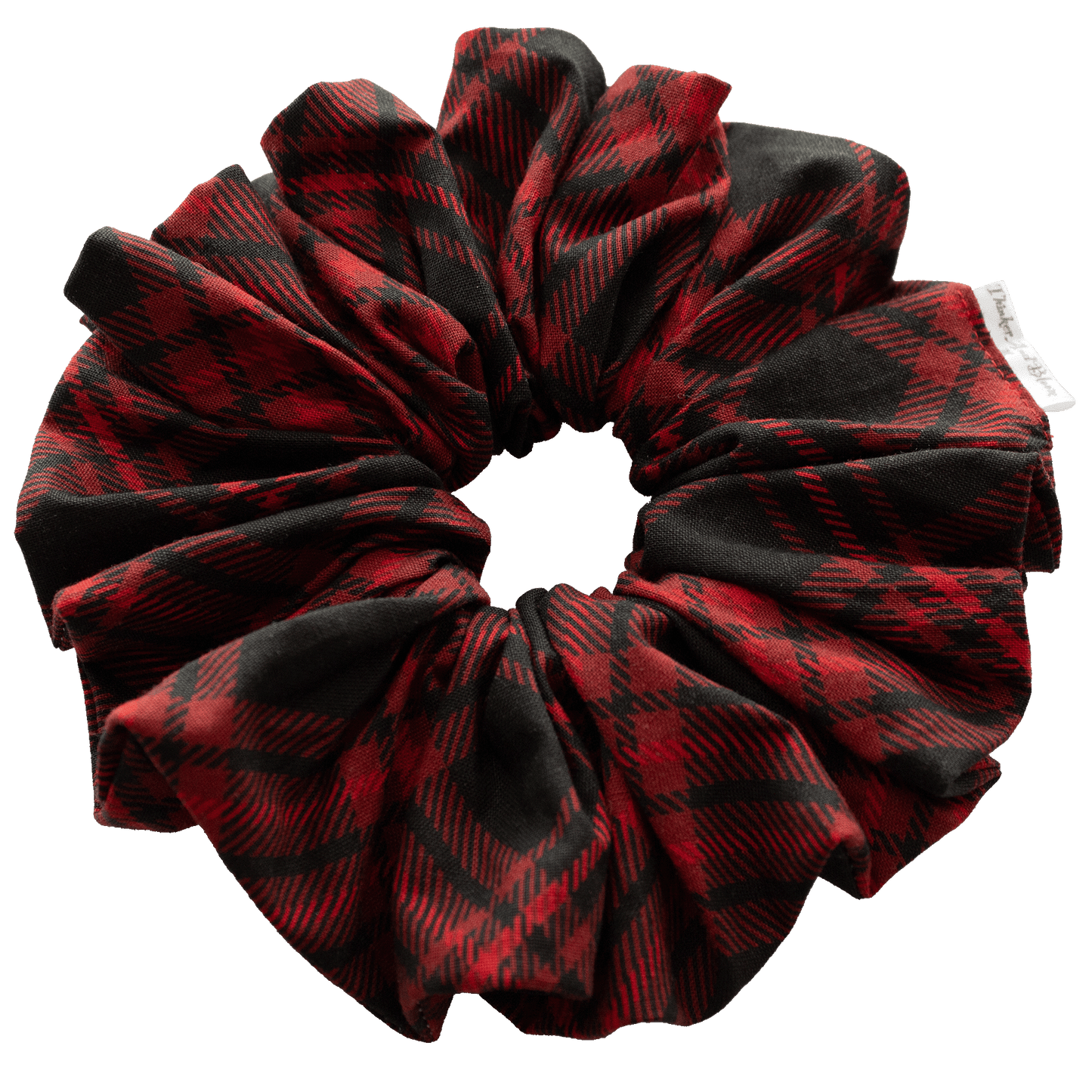 Cozy Tartan Scrunchie