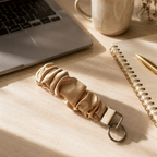Dusty Pearl Wristlet Keychain