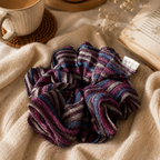 Cosmic Plum Scrunchie