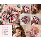 Bear-y Merry Christmas Scrunchie
