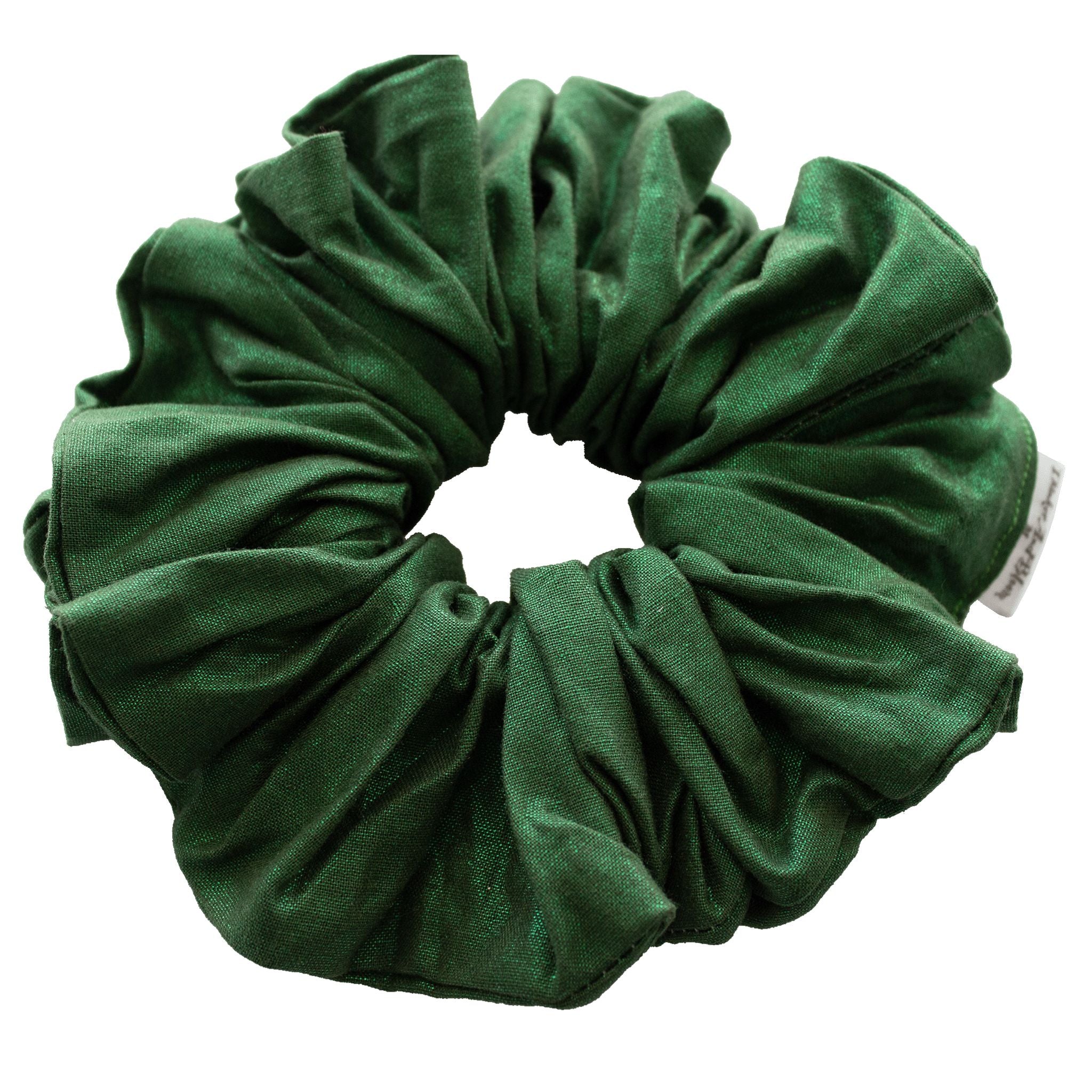 Emerald Glow Scrunchie