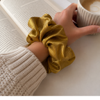 Gilded Bloom Scrunchie