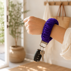 Royal Bloom Wristlet Keychain