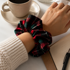 Timeless Tartan Scrunchie