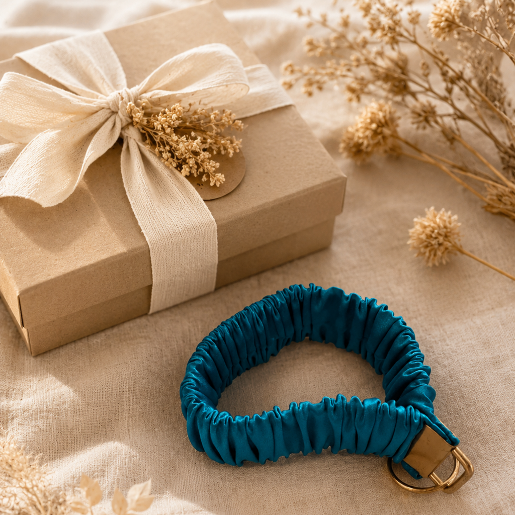 Blue Lagoon Wristlet Keychain