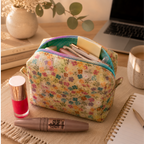 Wildflower Spritz Makeup Bag