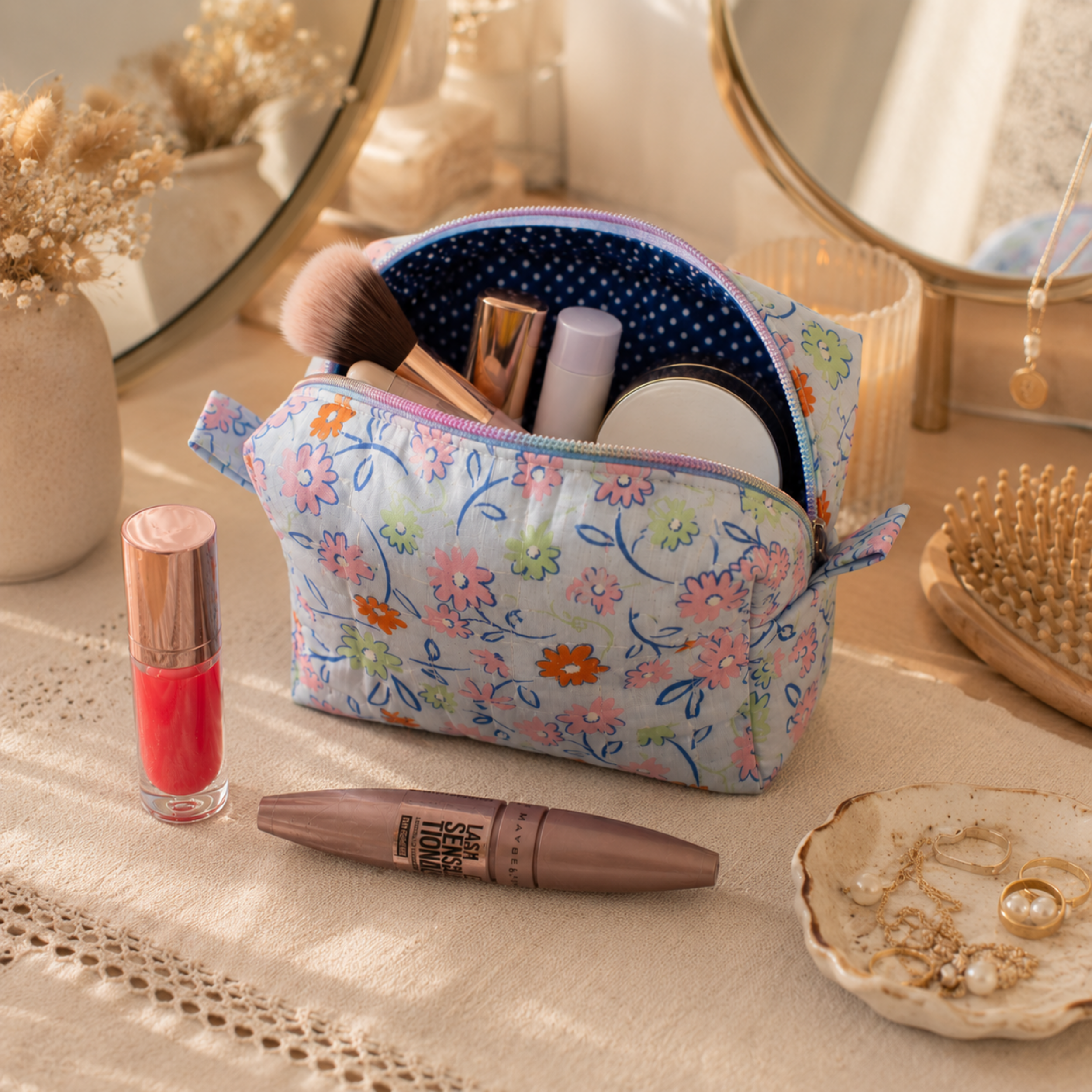 Petal Pop Makeup Bag