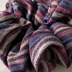Cosmic Plum Scrunchie