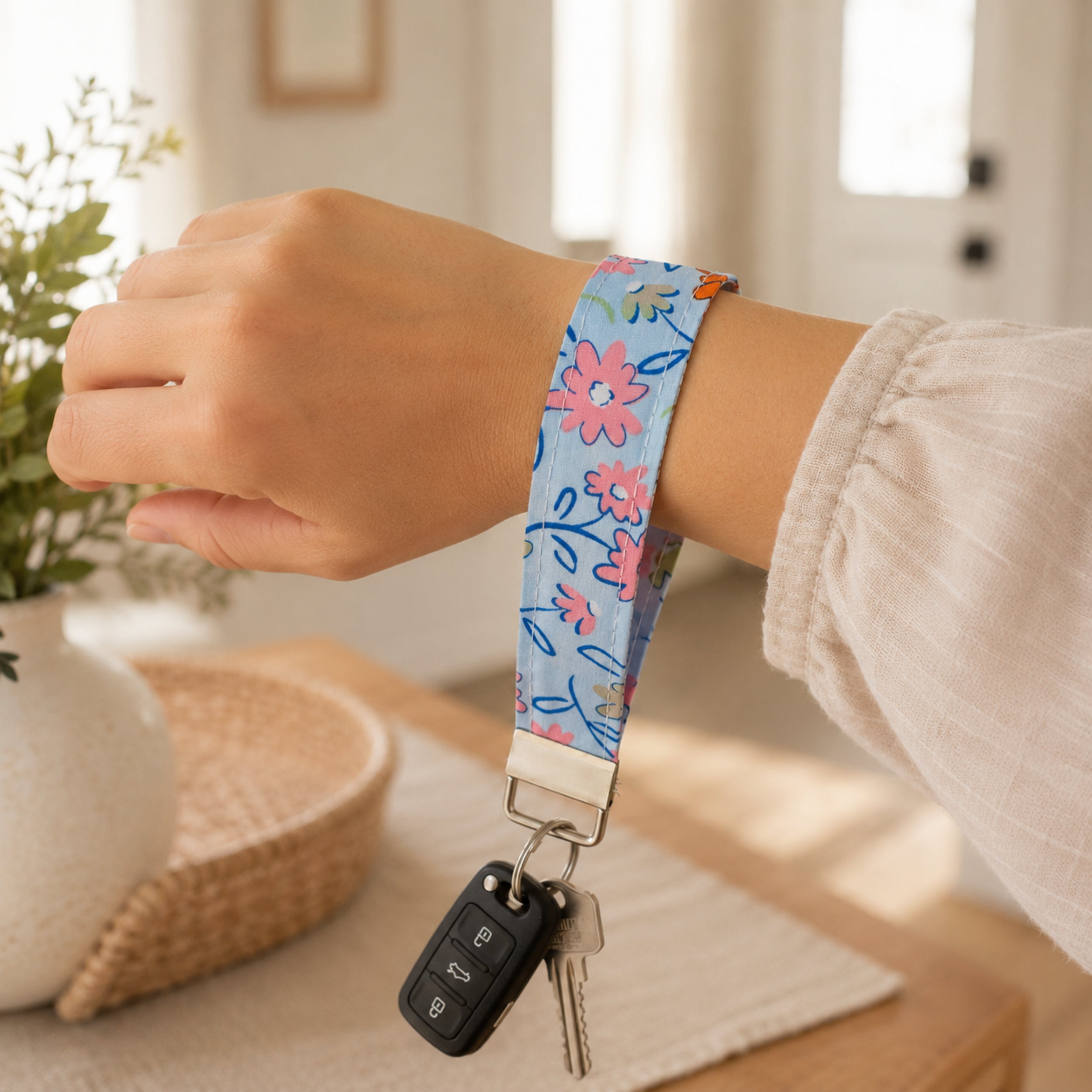 Petal Pop Wristlet Keychain
