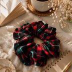 Timeless Tartan Scrunchie