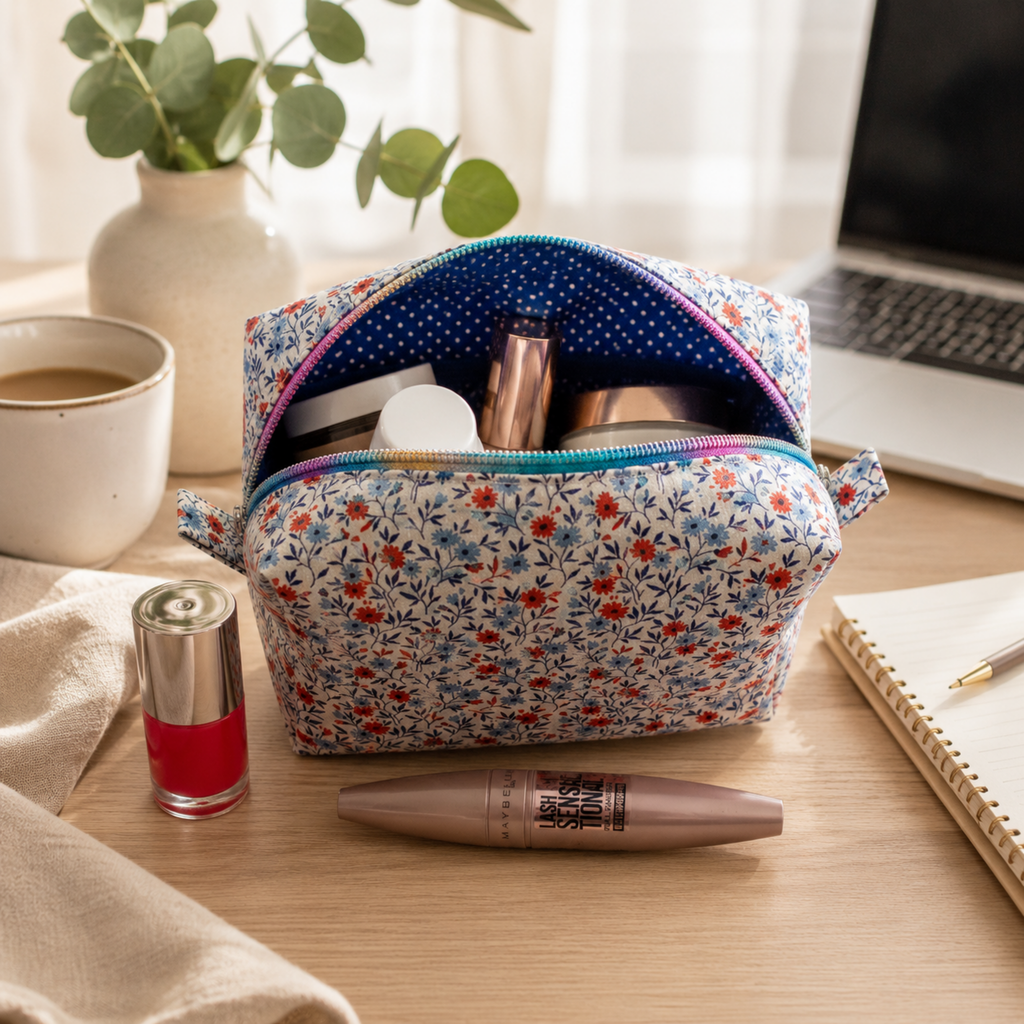 Pocketful of Posies Makeup Bag