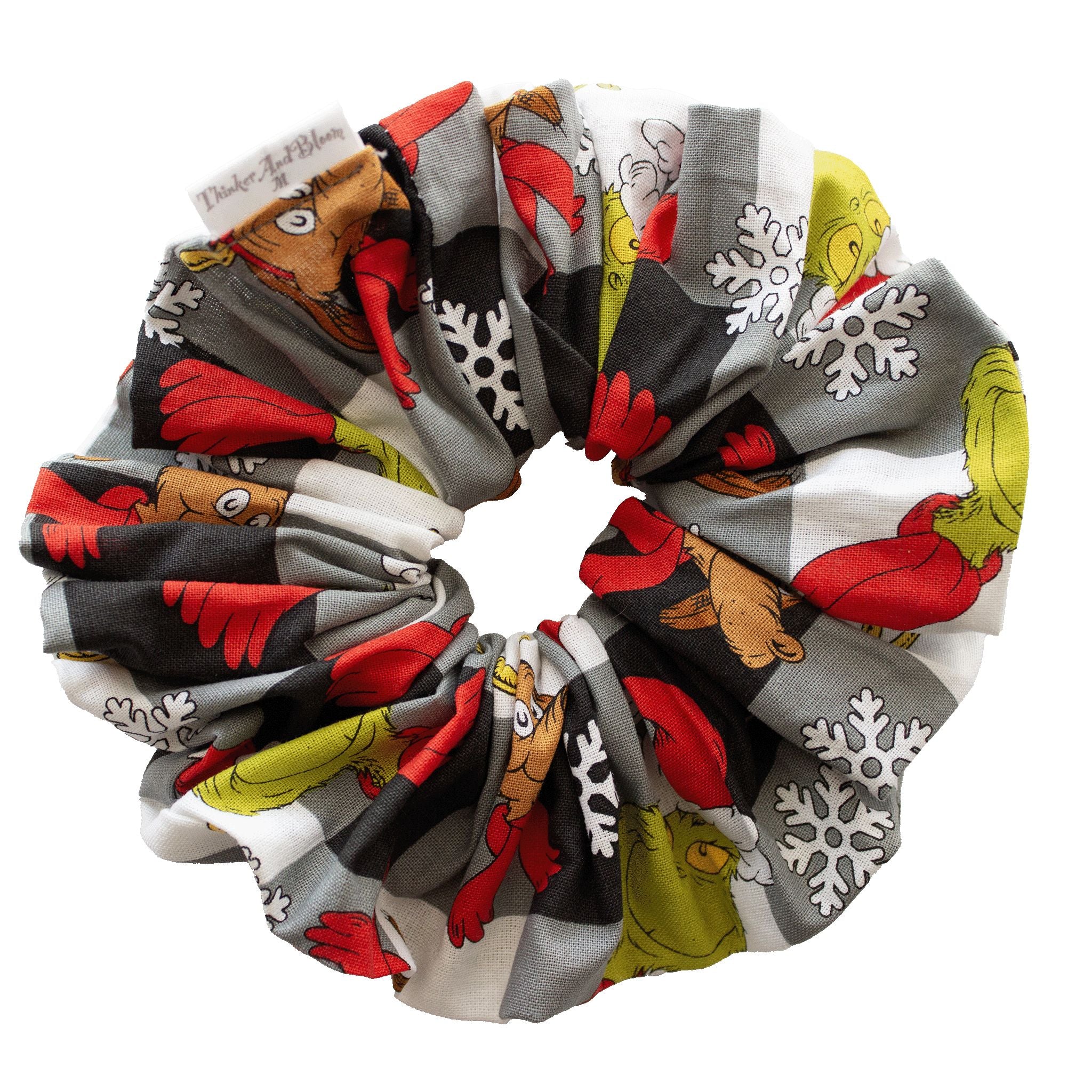 Grinchmas Noir Scrunchie
