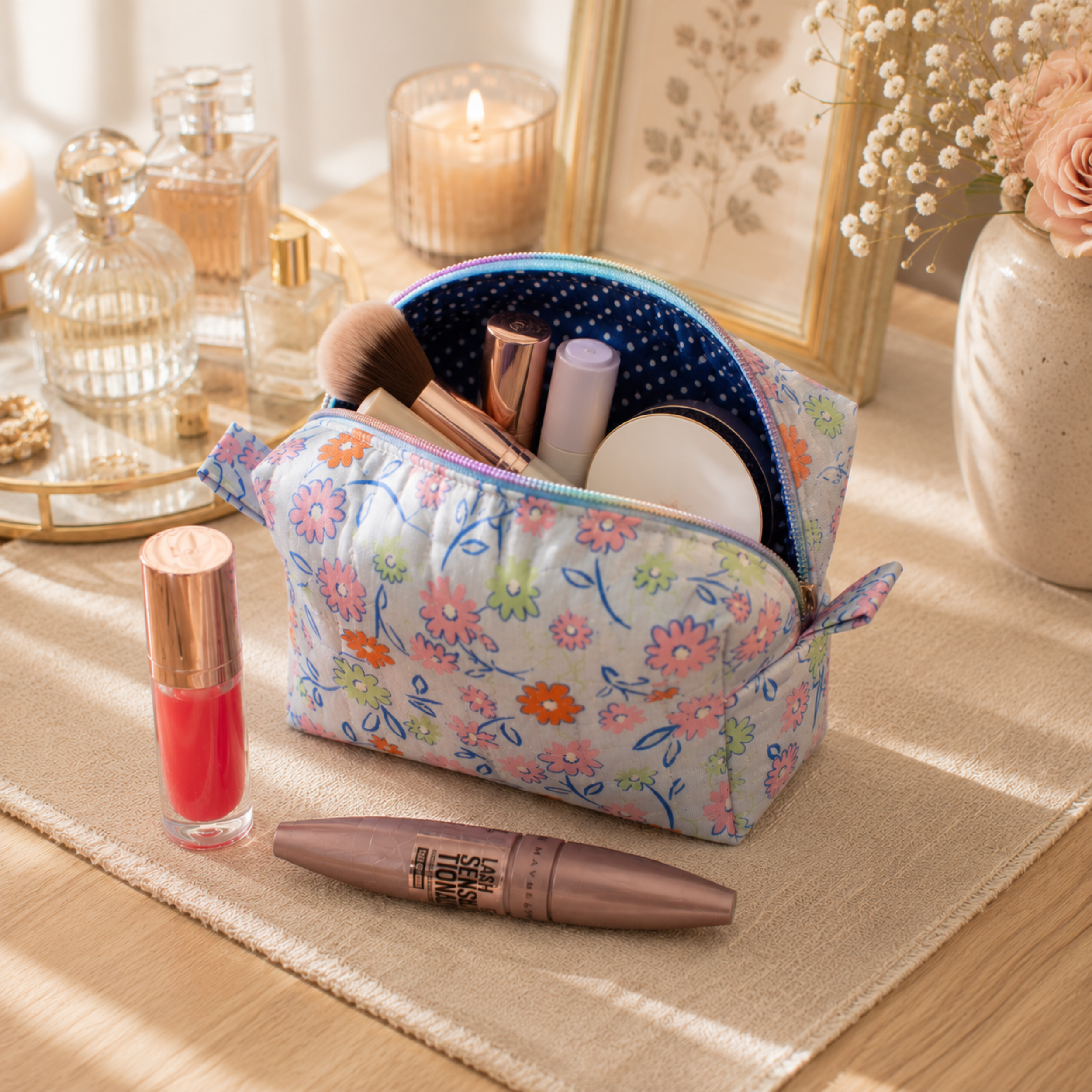 Petal Pop Makeup Bag