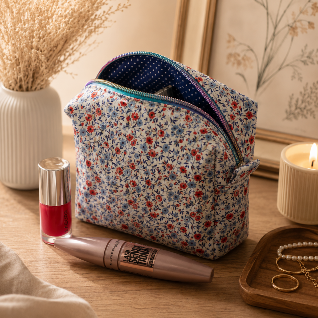 Pocketful of Posies Makeup Bag