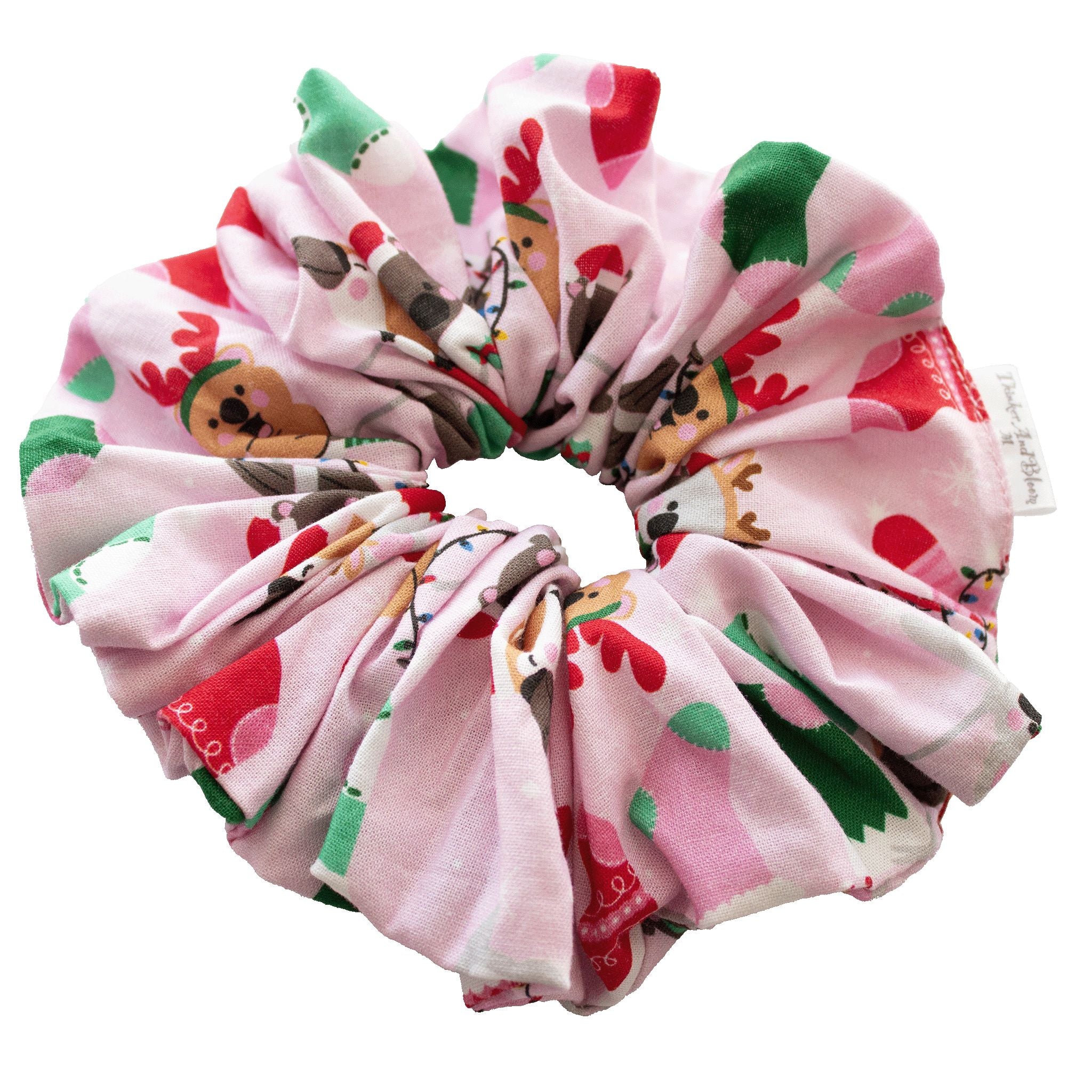 Bear-y Merry Scrunchie