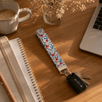 Pocketful of Posies Wristlet Keychain