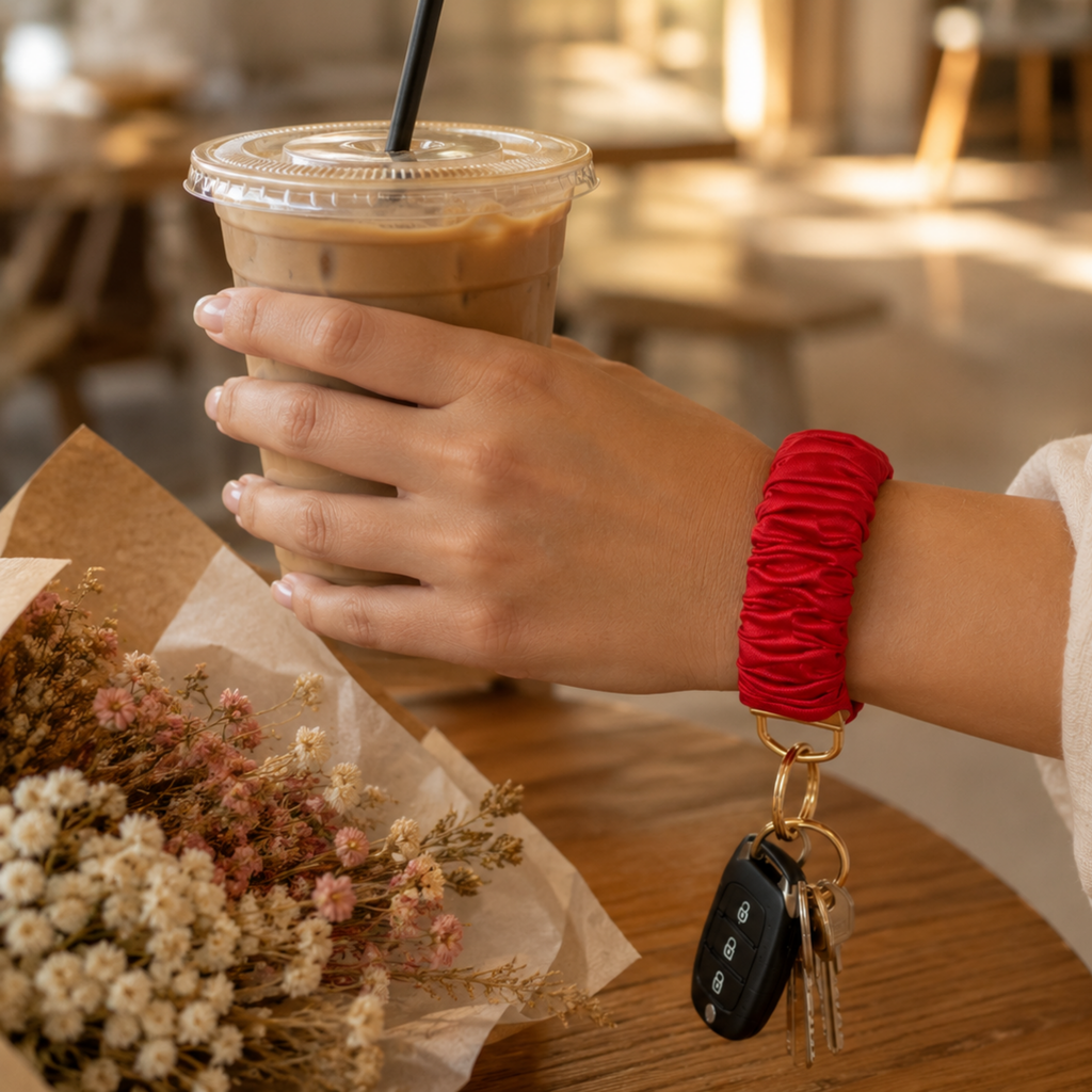 Scarlet Lux Wristlet Keychain