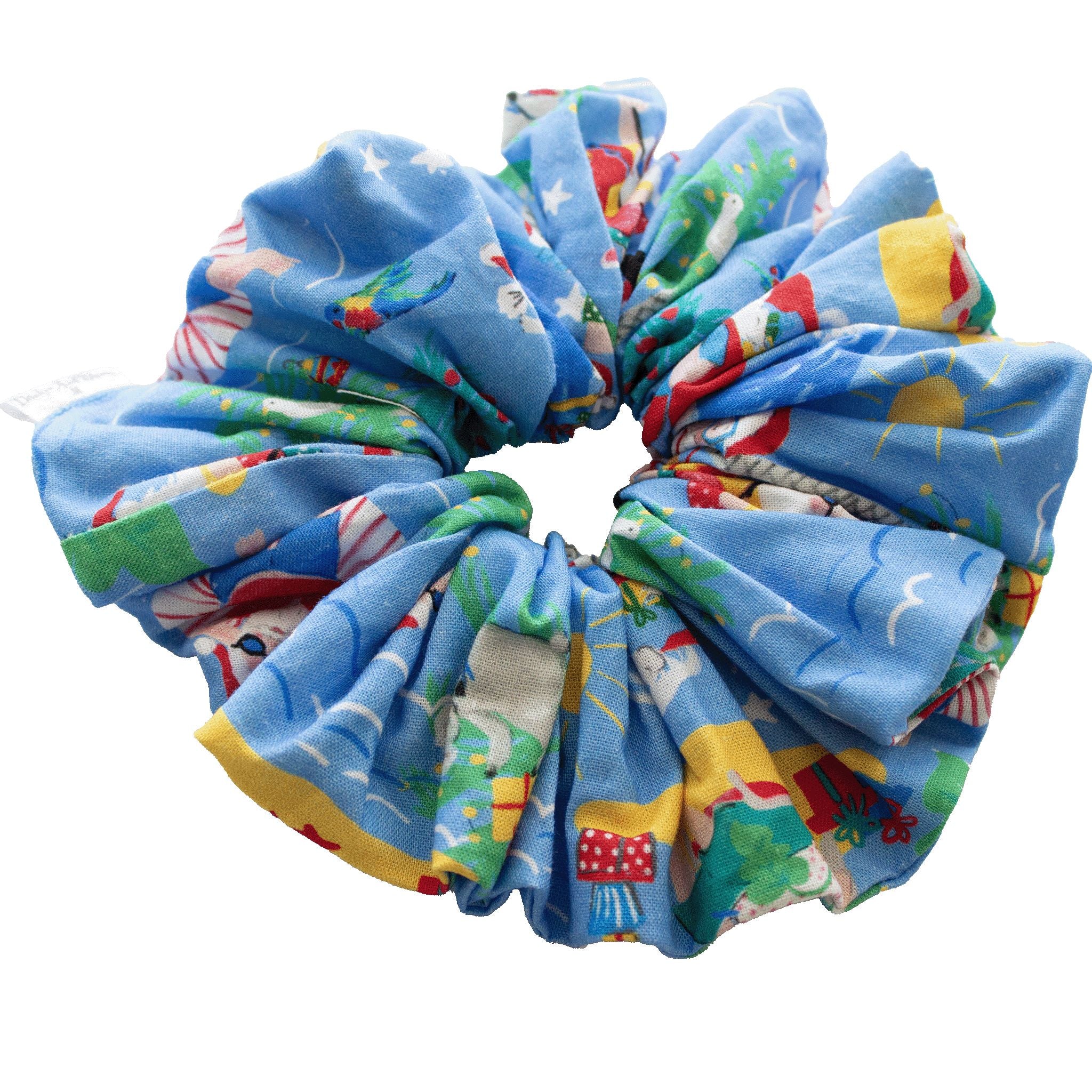 Surfing Santa Scrunchie