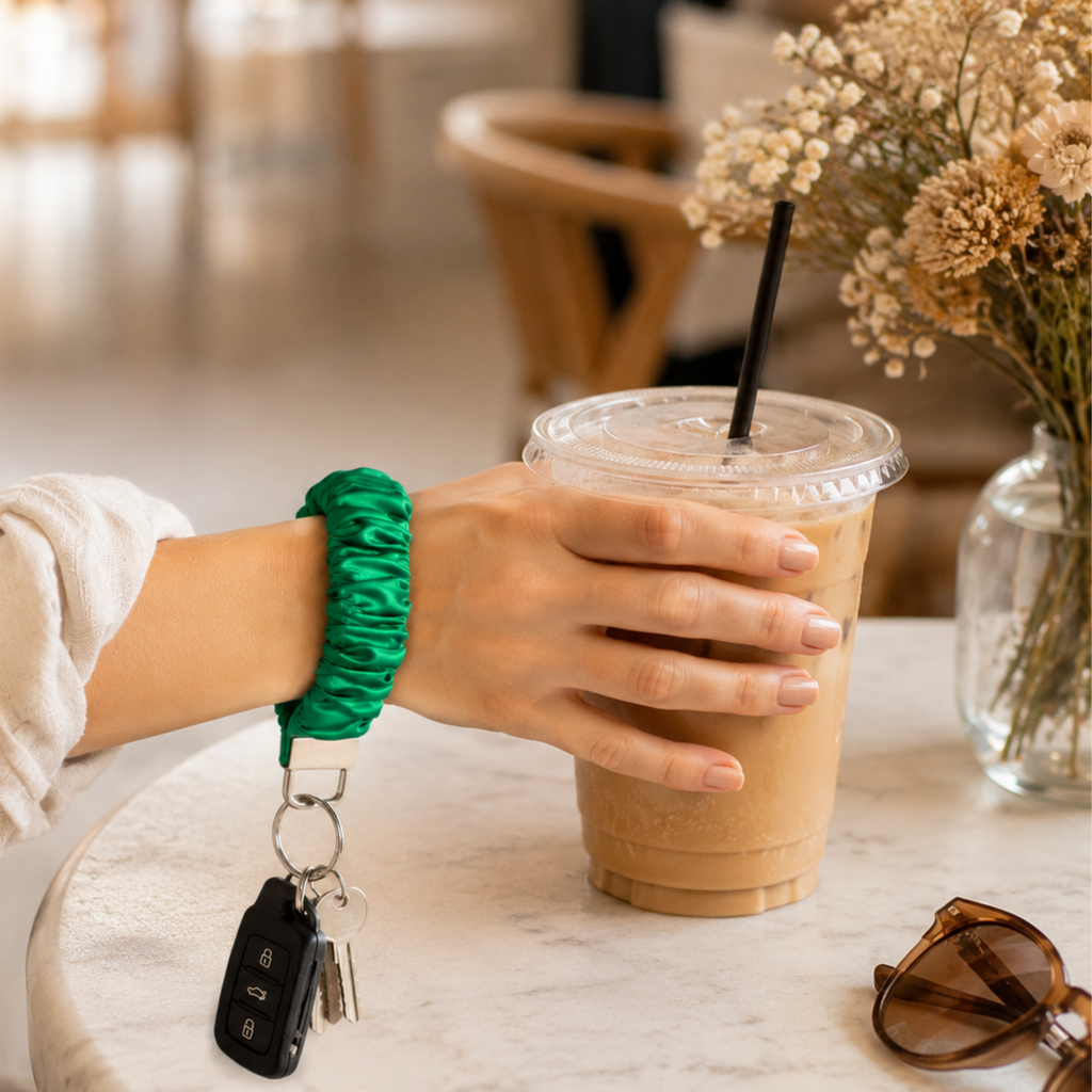 Jade Lux Wristlet Keychain