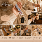 Pocketful of Posies Wristlet Keychain