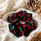 Timeless Tartan Scrunchie