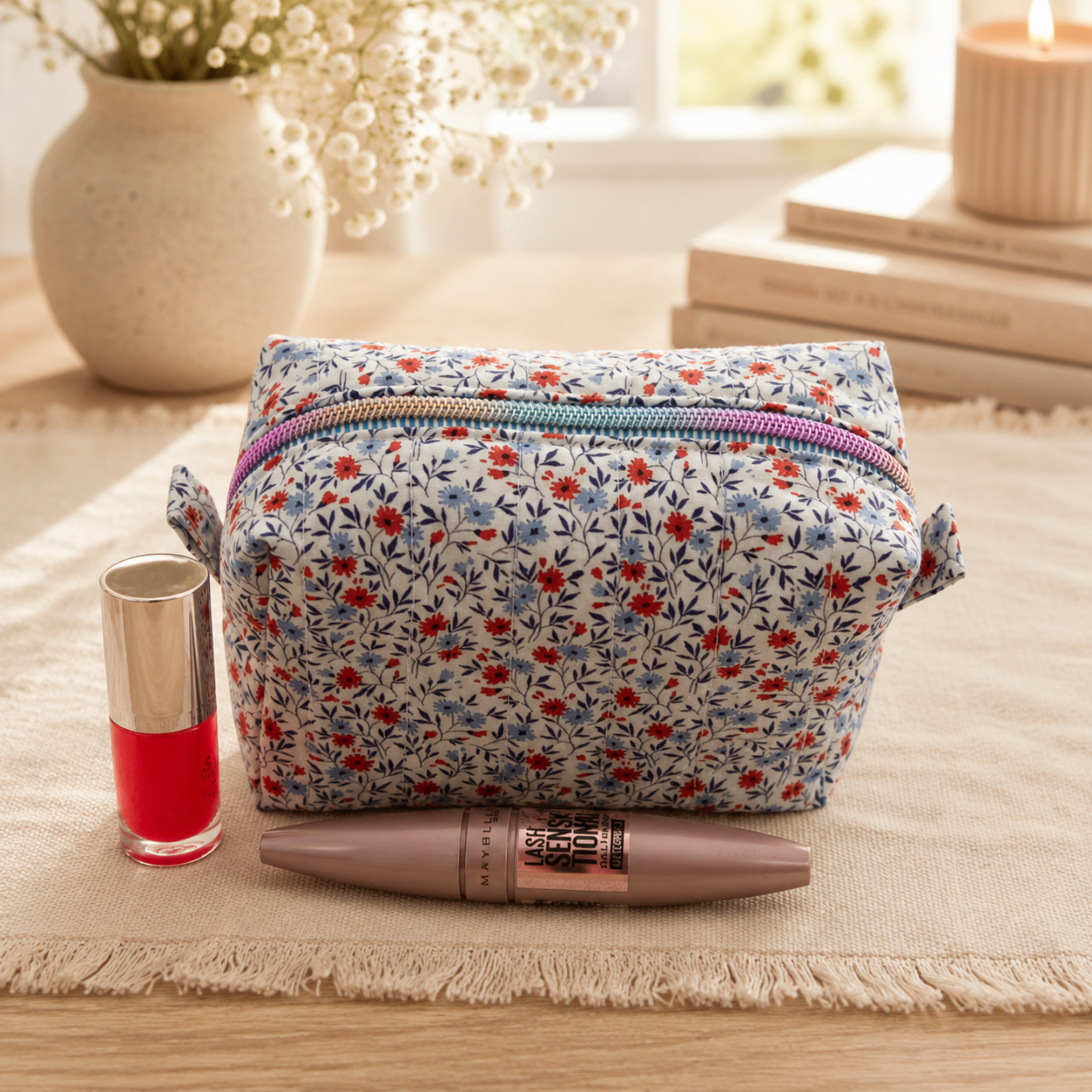 Pocketful of Posies Makeup Bag