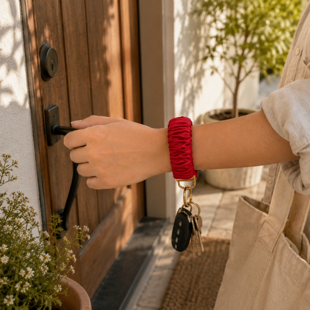 Scarlet Lux Wristlet Keychain