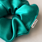Emerald Luxe Scrunchie