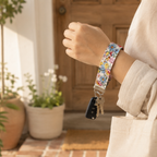 Sunshine Bloom Wristlet Keychain