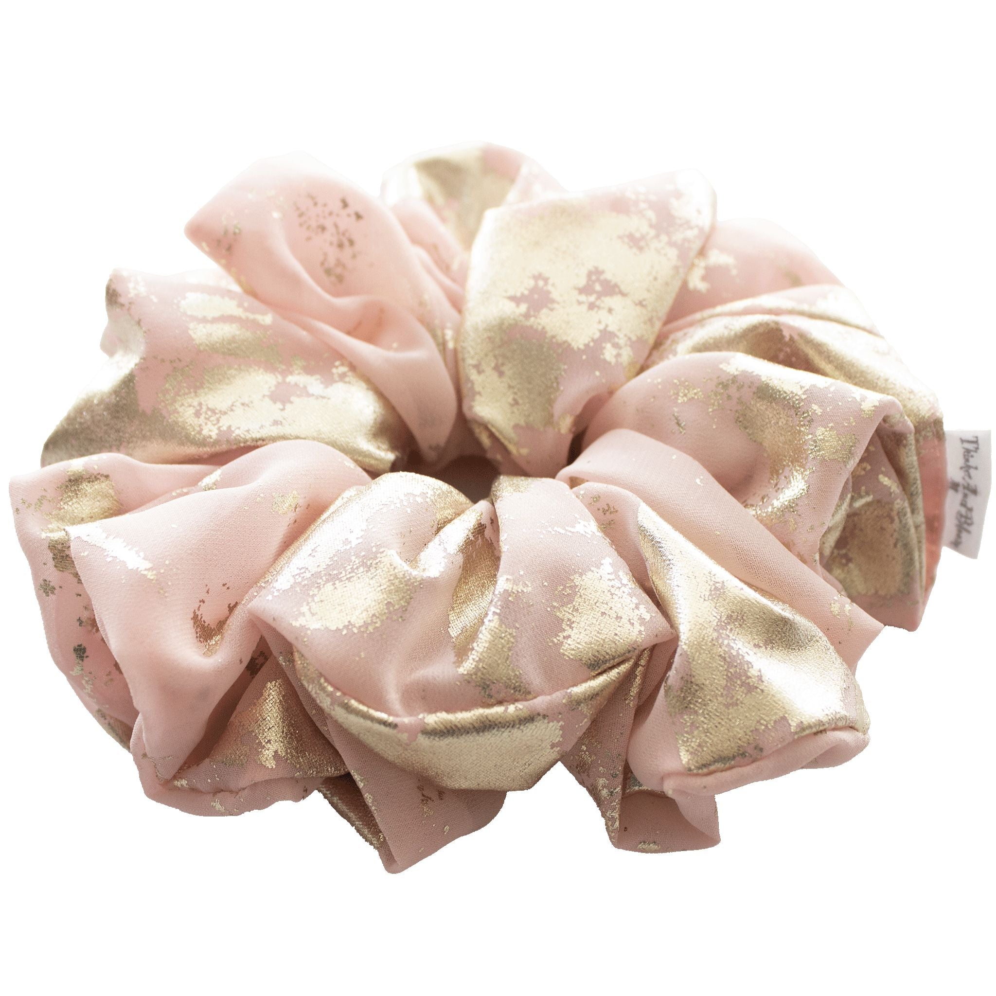 Gilded Blush Luxe Scrunchie