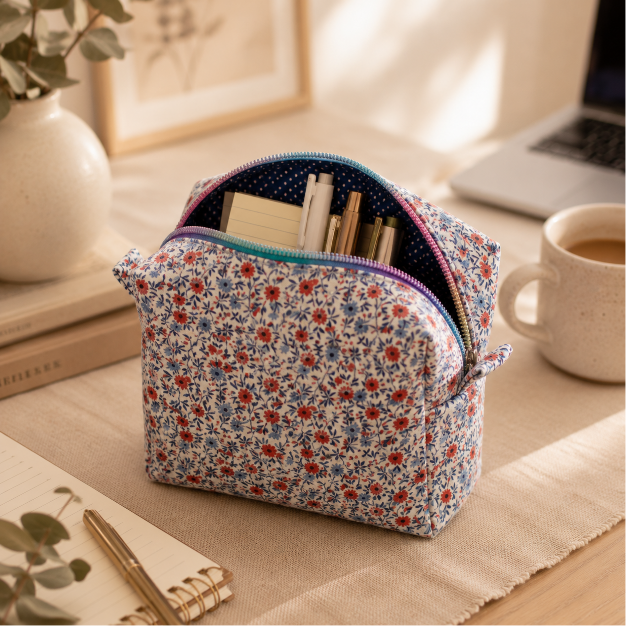 Pocketful of Posies Makeup Bag