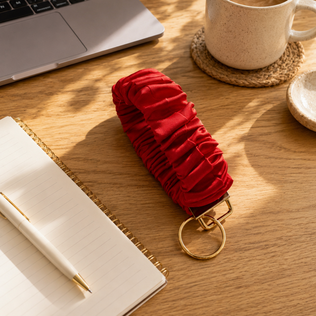 Scarlet Lux Wristlet Keychain