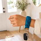 Blue Lagoon Wristlet Keychain