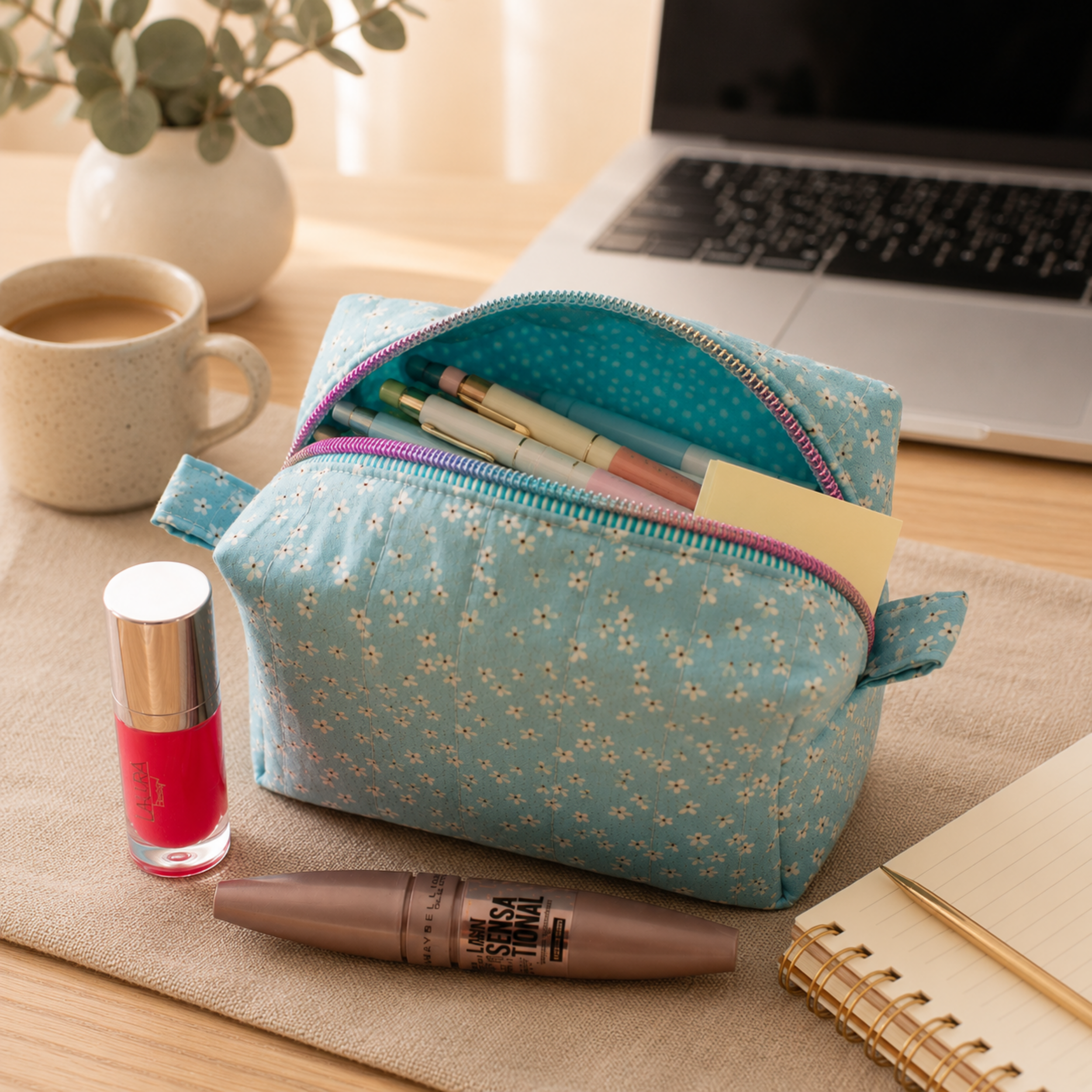 Daisy Daydream Makeup Bag