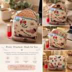 Butterfly Kisses Makeup Bag