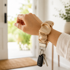 Dusty Pearl Wristlet Keychain