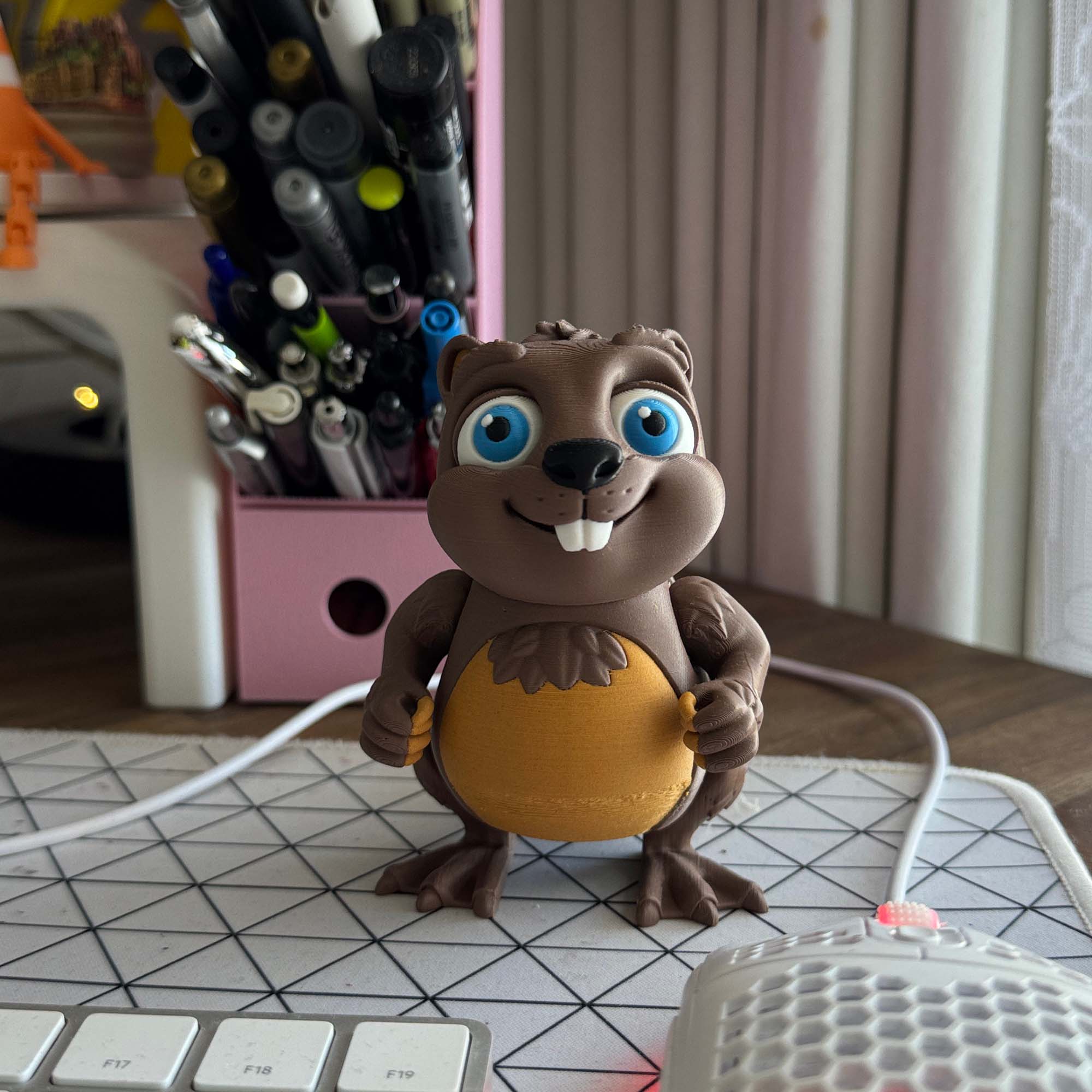 Birchie the Bieber Buddy – Your Chunky Little Cheerleader