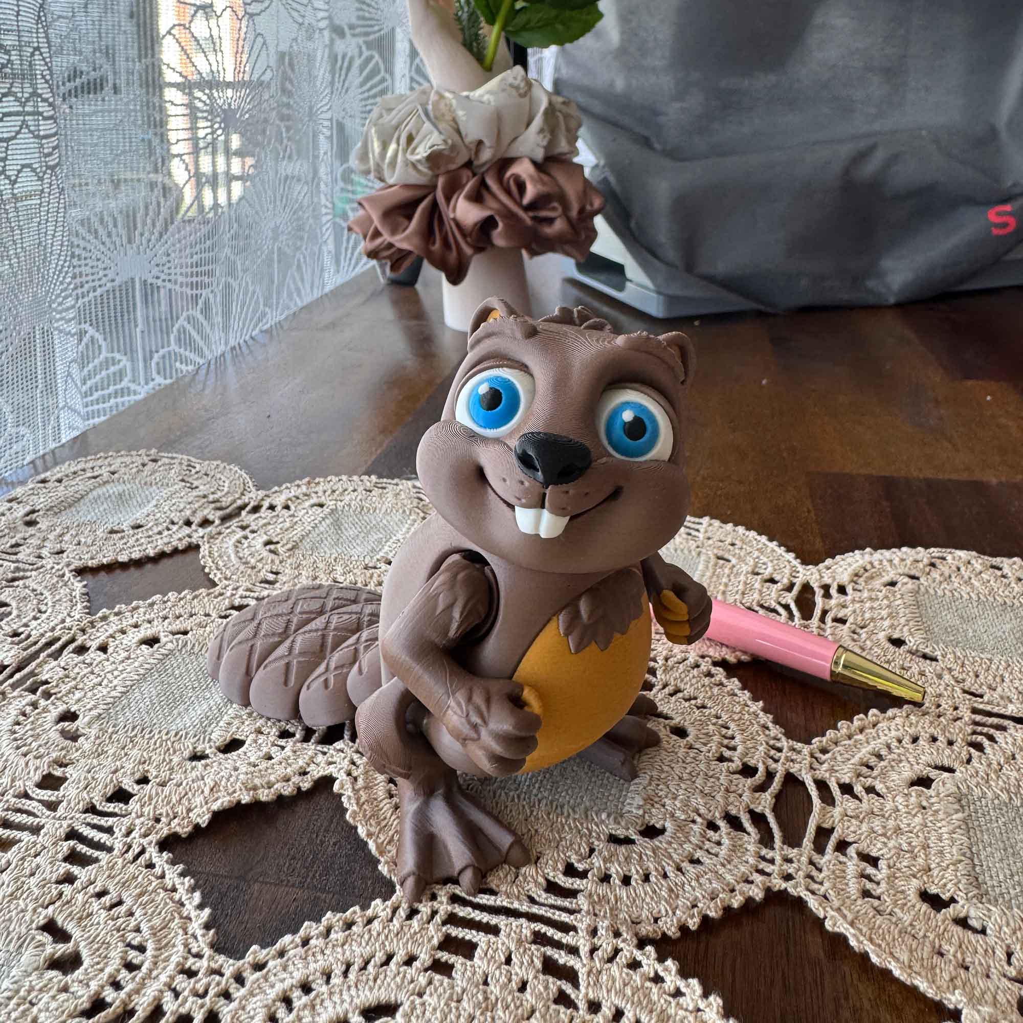 Birchie the Bieber Buddy – Your Chunky Little Cheerleader