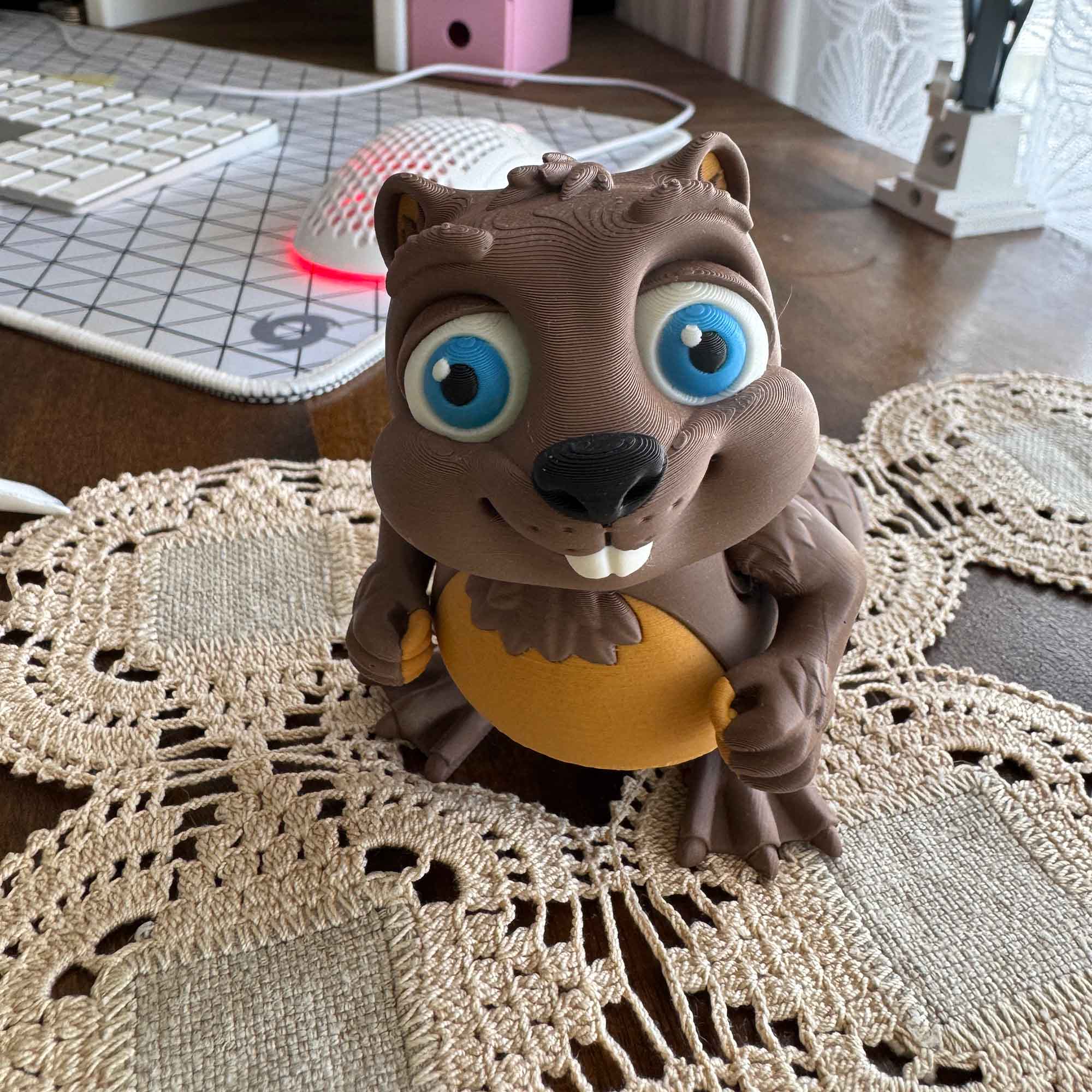 Birchie the Bieber Buddy – Your Chunky Little Cheerleader