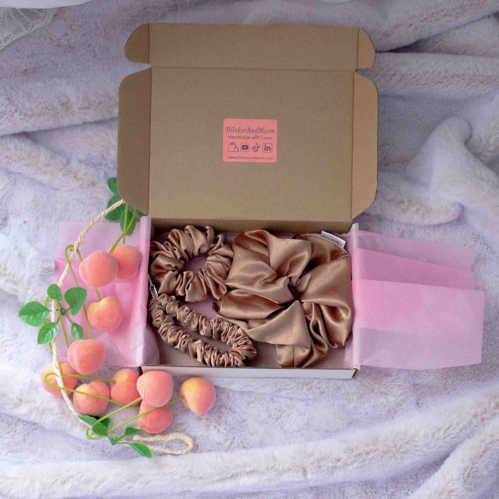 Scrunchie Gift Trio – Thoughtful, Useful &amp And Beautiful Bundle Set