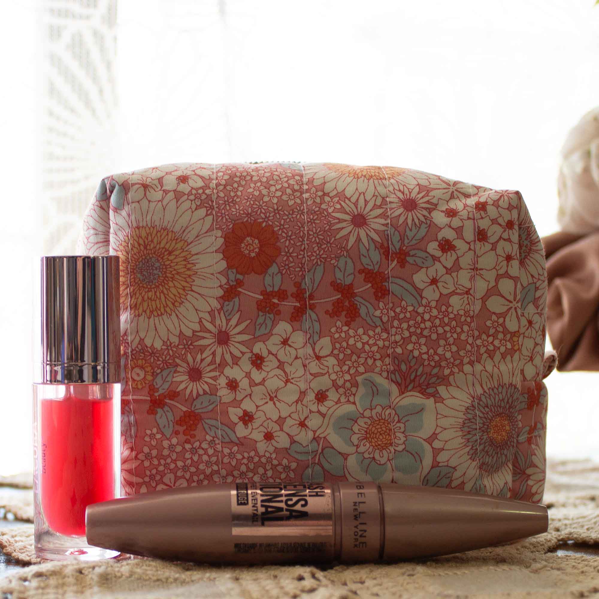 Sunset Bloom Box Bag