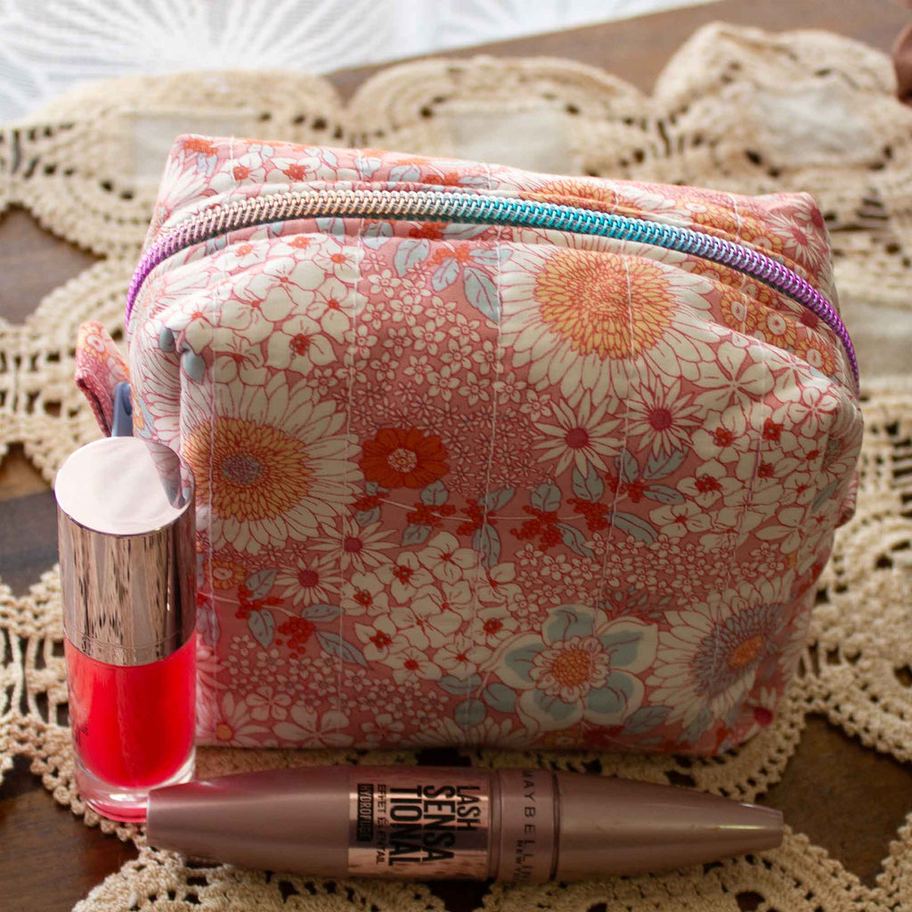 Sunset Bloom Box Bag