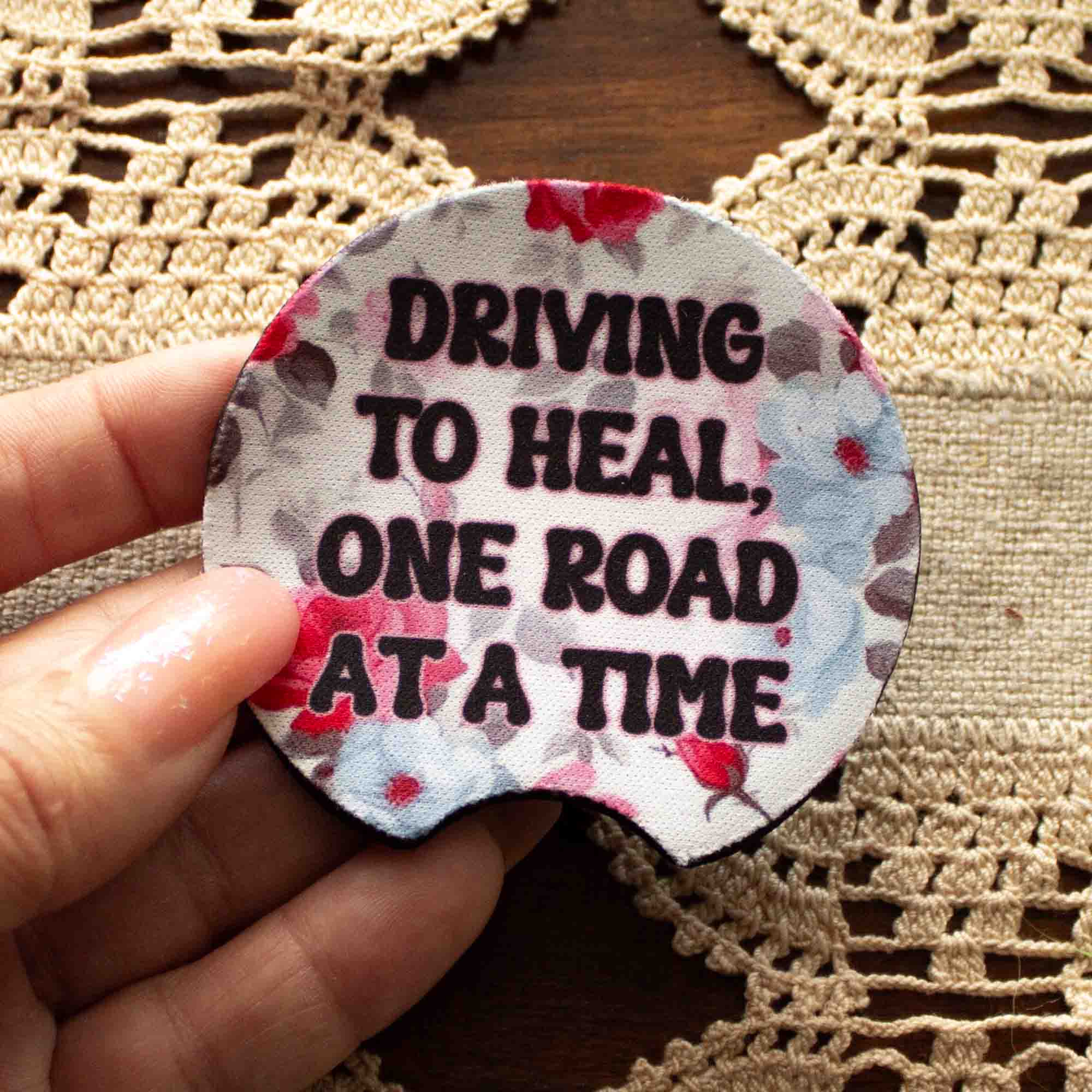 Nurse Life Car Coasters – Sassy Quotes for Nurses on the Go