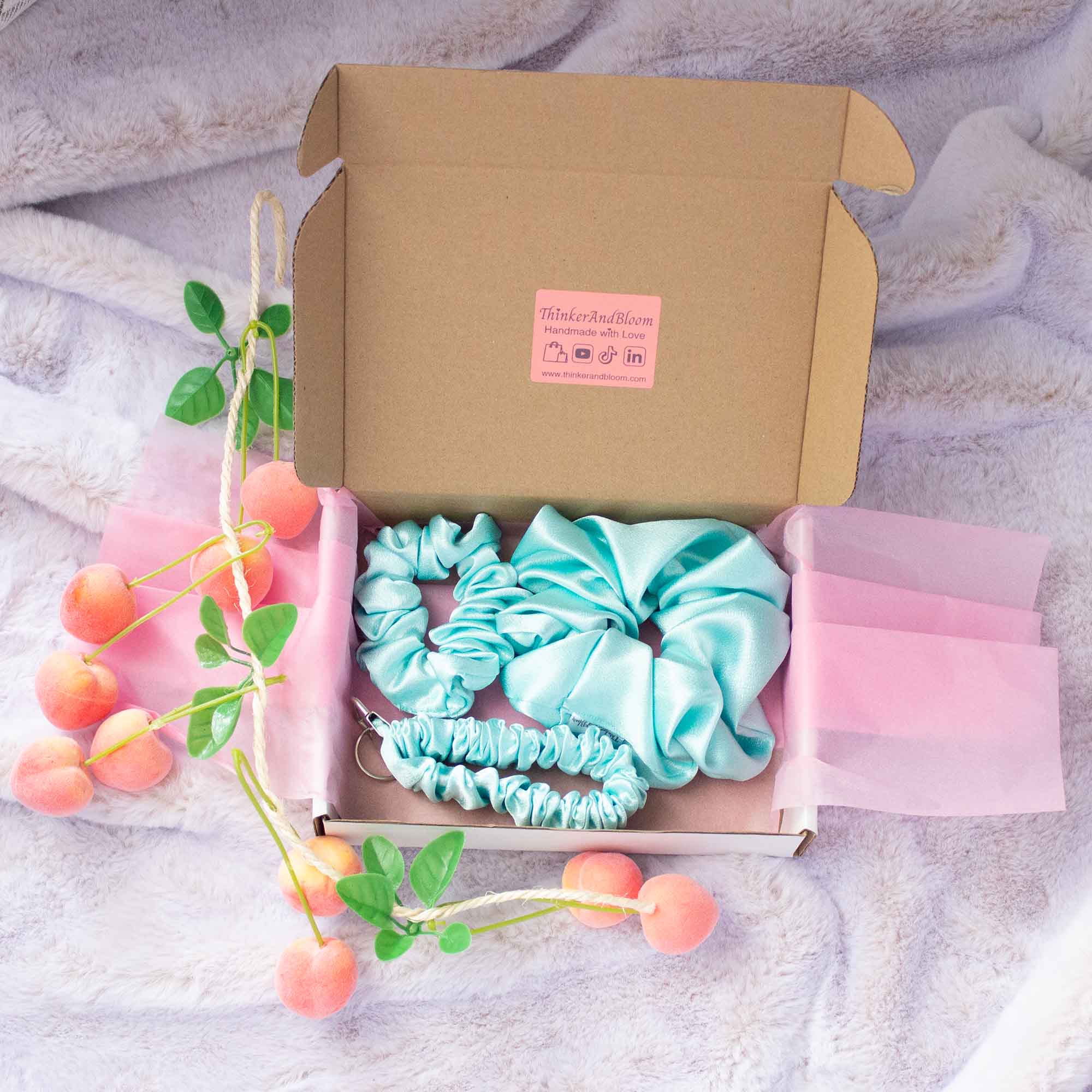 Scrunchie Gift Trio – Thoughtful, Useful &amp And Beautiful Bundle Set