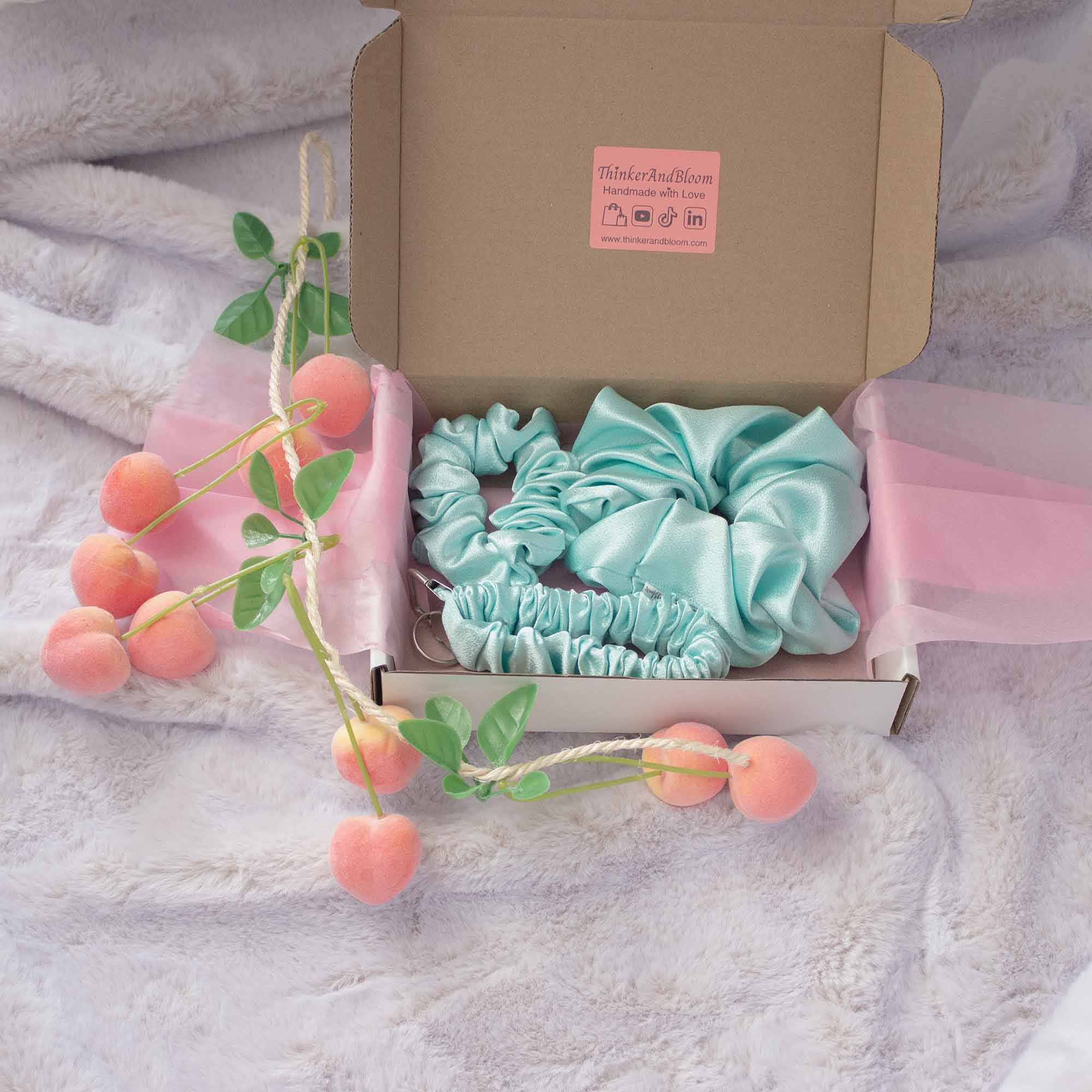 Scrunchie Gift Trio – Thoughtful, Useful &amp And Beautiful Bundle Set