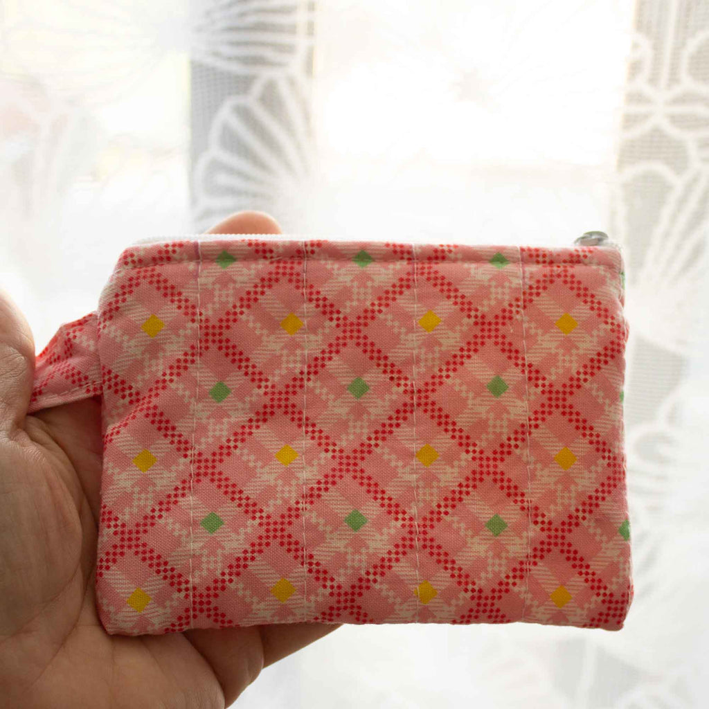 Gingham Bloom - Pocket_Wallet