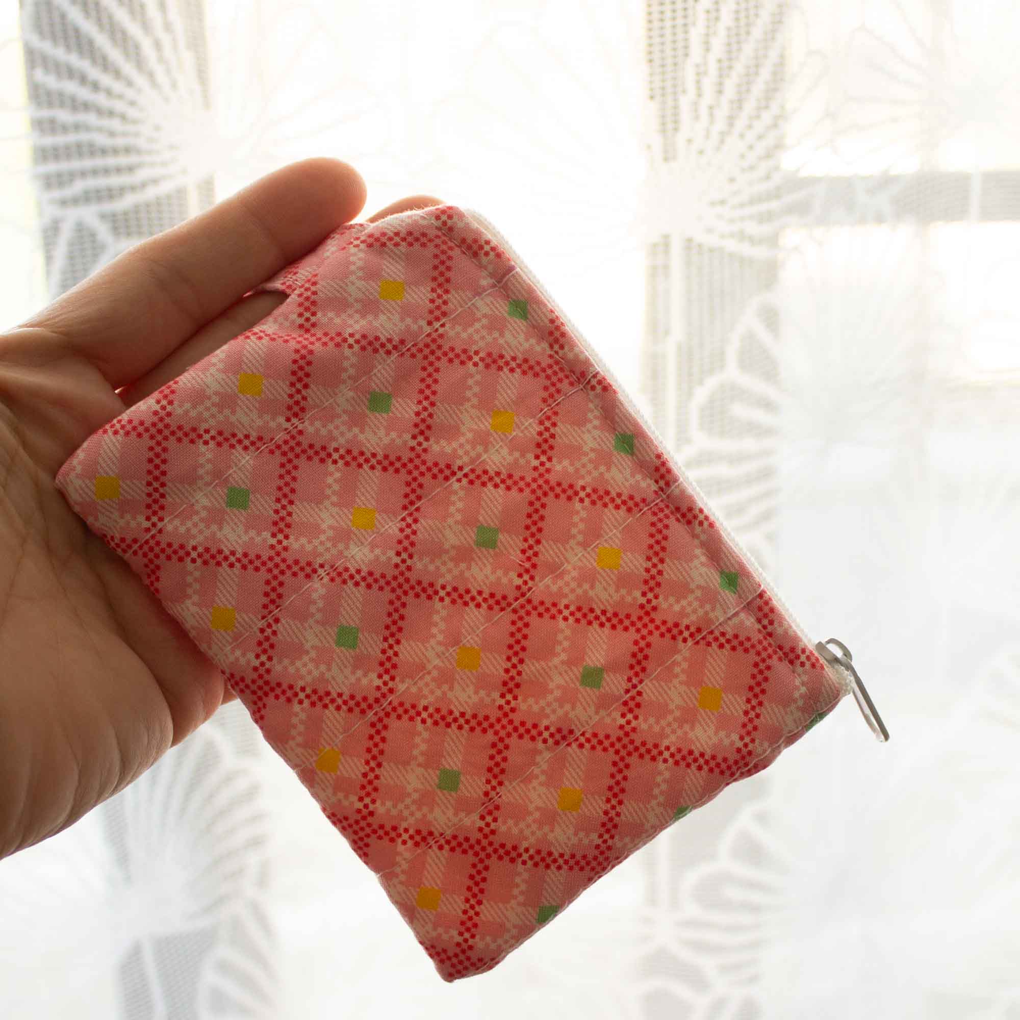 Gingham Bloom - Pocket_Wallet
