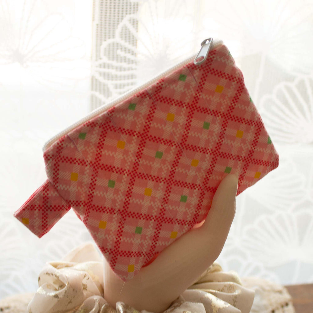 Gingham Bloom - Pocket_Wallet