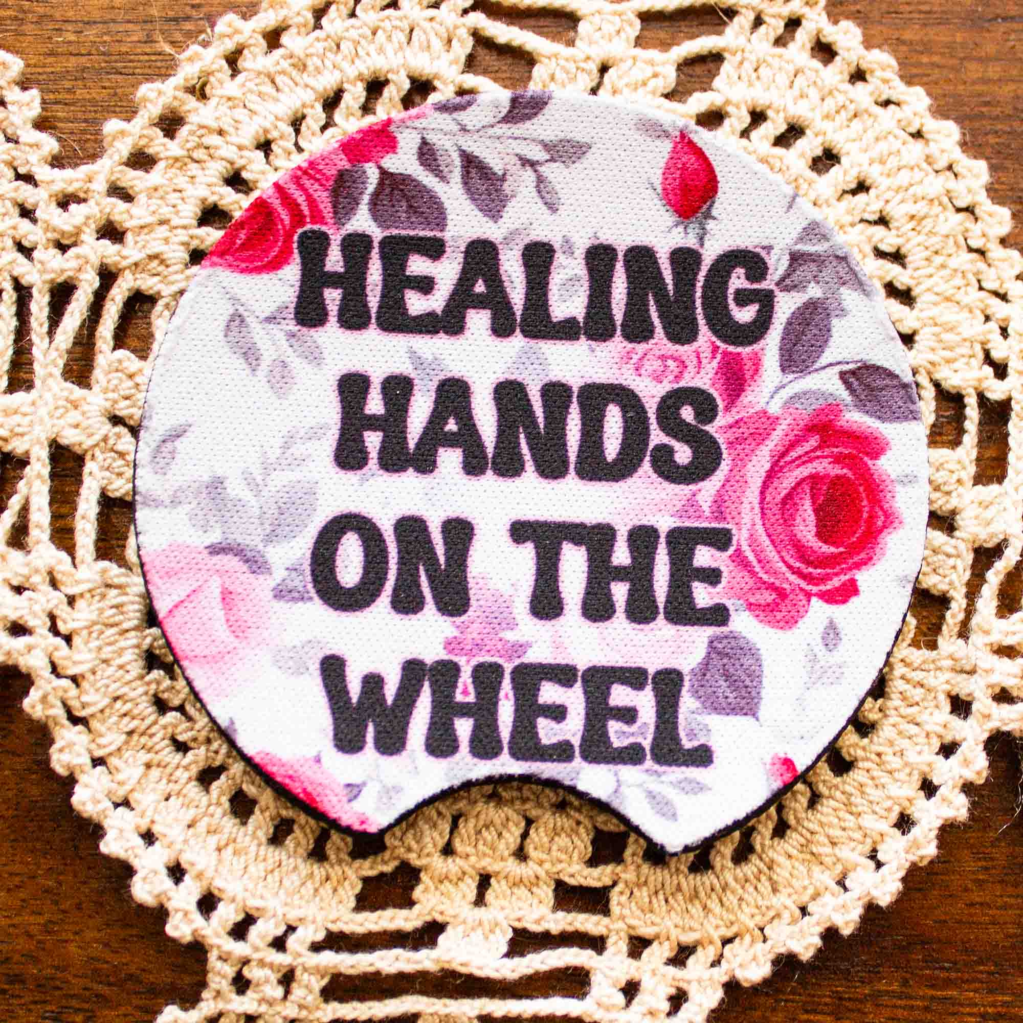 Nurse Life Car Coasters – Sassy Quotes for Nurses on the Go