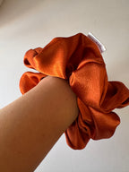Autumn Ember Satin Scrunchie